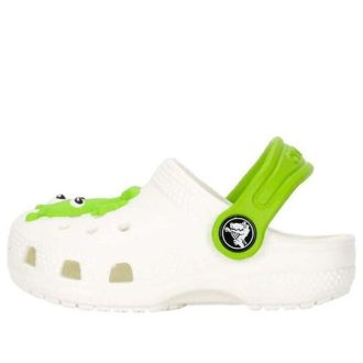 Crocs (TD) クロックス クラシック グロー エイリアン クロッグ “ホワイトグリーン” 208653-90H