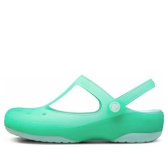 Crocs (WMNS) カリン クロッグ ビーチ グリーン サンダル 11209-36L