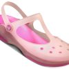 Crocs (WMNS) クラシック クロッグ ビーチ レッド サンダル 11209-66E