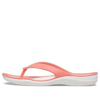 Crocs (WMNS) アウトドアスポーツ フリップフロップ ピンク 204974-6SL Crocs (WMNS) アウトドアスポーツ フリップフロップ ピンク 204974-6SL