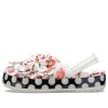 Crocs (WMNS) タイムレス クラッシュ ローズ フローラル ドット クロッグ “ホワイト レッド ブラック” 205372-97D