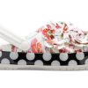 Crocs (WMNS) タイムレス クラッシュ ローズ フローラル ドット クロッグ “ホワイト レッド ブラック” 205372-97D