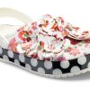 Crocs (WMNS) タイムレス クラッシュ ローズ フローラル ドット クロッグ “ホワイト レッド ブラック” 205372-97D