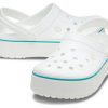 Crocs (WMNS) 軽量 コージー アウトドア ビーチ ホワイト ブルー サンダル “ホワイト ブルー” 205434-1E0