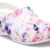 Crocs (WMNS) クラシック タイダイ グラフィック クロッグ “ガーネット & マルチ” 205453-6TS