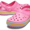 Crocs (WMNS) クロックバンド ビーチ ピンク サンダル 205889-669