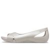 Crocs (WMNS) ミニマル カジュアル フラット ホワイト サンダル 206106-018