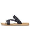 Crocs (WMNS) ミニマル コージー スポーツ スリッパ ブラック ブラウン 206108-00W