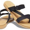 Crocs (WMNS) ミニマル コージー スポーツ スリッパ ブラック ブラウン 206108-00W