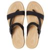 Crocs (WMNS) ミニマル コージー スポーツ スリッパ ブラック ブラウン 206108-00W