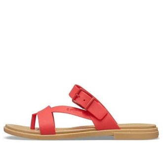 Crocs (WMNS) カジュアル フレイムレッド スリッパ 206108-8C1