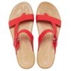 Crocs (WMNS) カジュアル フレイムレッド スリッパ 206108-8C1