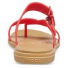 Crocs (WMNS) カジュアル フレイムレッド スリッパ 206108-8C1