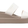 Crocs (WMNS) ブルックリン ライトウェイト マッシュルームグレー サンダル 206219-16T