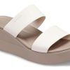 Crocs (WMNS) ブルックリン ライトウェイト マッシュルームグレー サンダル 206219-16T