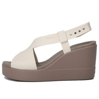Crocs (WMNS) ブルックリン ライトウェイト セメントグレー サンダル “グレー” 206222-16T Crocs (WMNS) ブルックリン ライトウェイト セメントグレー サンダル “グレー” 206222-16T