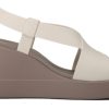 Crocs (WMNS) ブルックリン ライトウェイト セメントグレー サンダル “グレー” 206222-16T