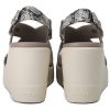 Crocs (WMNS) ブルックリン 厚底 グレー サンダル “グレー” 206222-93T