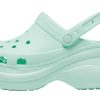 Crocs (WMNS) クラシック クロッグ レトロ 厚底サンダル ミントグリーン 206302-3TI
