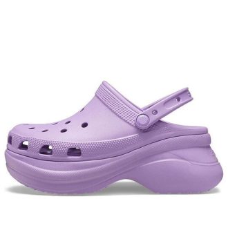 Crocs (WMNS) クラシッククロッグ レトロクロックス アウトドア 厚底 スポーツ パープルサンダル 206302-5PR