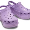 Crocs (WMNS) クラシッククロッグ レトロクロックス アウトドア 厚底 スポーツ パープルサンダル 206302-5PR