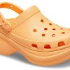Crocs (WMNS) クラシック クロッグ レトロ クロックス 厚底 オレンジ スモール ホエール サンダル 206302-801