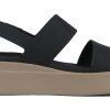 Crocs (WMNS) ブルックリン 厚底 ブラックサンダル “ブラック” 206453-07H