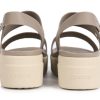 Crocs (WMNS) ブルックリン 厚底サンダル グレー 206453-15W