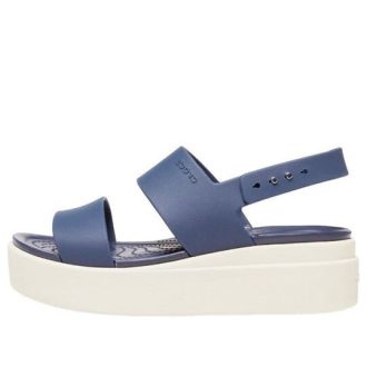 Crocs (WMNS) ブルックリン 厚底サンダル ブルーグレー “ブルーグレー” 206453-46K Crocs (WMNS) ブルックリン 厚底サンダル ブルーグレー “ブルーグレー” 206453-46K
