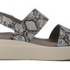 Crocs (WMNS) ブルックリン 厚底 カジュアルサンダル グレー 206453-93T