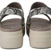 Crocs (WMNS) ブルックリン 厚底 カジュアルサンダル グレー 206453-93T