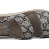 Crocs (WMNS) ブルックリン 厚底 カジュアルサンダル グレー 206453-93T