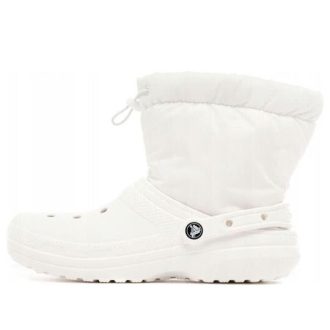 Crocs (WMNS) クラシック ラインド ネオ パフ ブーツ “ホワイト” 206630-143