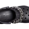 Crocs (WMNS) クラシック クロッグ レトロ サンダル ブラック シルバー 206662-067