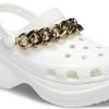 Crocs (WMNS) レトロチェーン ホワイトゴールド サンダル “ホワイトゴールド” 206662-19B