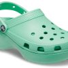 Crocs (WMNS) クラシック プラットフォーム クロッグ “ジェイド ストーン” 206750-3UG