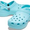 Crocs (WMNS) クラシック プラットフォーム クロッグ “ピュア ウォーター” 206750-4SS