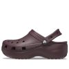 Crocs (WMNS) クラシック プラットフォーム クロッグ “ダークチェリー” 206750-6WD