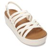 Crocs (WMNS) ブルックリン ストラップ ホワイト サンダル 206751-159