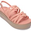 Crocs (WMNS) 厚底 コージーファッション スポーツサンダル ピンク 206751-6RL