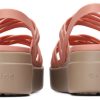 Crocs (WMNS) 厚底 コージーファッション スポーツサンダル ピンク 206751-6RL
