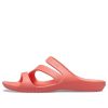 Crocs (WMNS) オレンジレッド スリッパ 206756-6SL