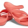 Crocs (WMNS) オレンジレッド スリッパ 206756-6SL