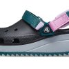 Crocs (WMNS) クラシック ハイカー クロッグ “ブラック ゲイ ティール” 206772-988