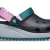 Crocs (WMNS) クラシック ハイカー クロッグ “ブラック ゲイ ティール” 206772-988