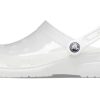 Crocs (WMNS) ジェリークロックス トランスペアレント ユニセックス ホワイト サンダル 206908-100