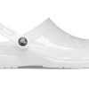 Crocs (WMNS) ジェリークロックス トランスペアレント ユニセックス ホワイト サンダル 206908-100