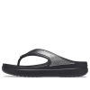 Crocs (WMNS) 厚底ブラックスリッパ 206919-001