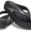 Crocs (WMNS) 厚底ブラックスリッパ 206919-001