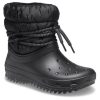Crocs (WMNS) クラシック ネオ パフ リュクス ブーツ “ブラック” 207312-001